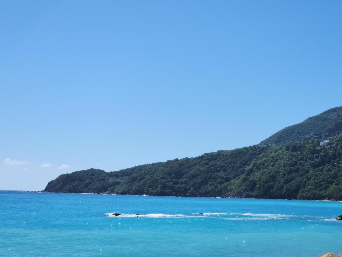 Beachfront Apartment, Quiet 4 Beds, 1 Bath, Ac, Wi-Fi, Hot Water, In Paraiso Near Los Patos Bagian luar foto